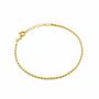 Katy 18ct Gold Plate Oval Bead Bracelet, thumbnail 1 of 3