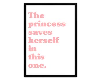 The Princess Saves Herself In This One Print, 3 of 5