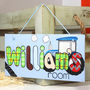 Personalised Farm Tractor Canvas Sign, thumbnail 2 of 11