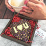 Personalised I Love You Chocolate Valentines Heart Gift, thumbnail 2 of 5