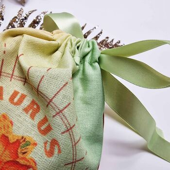 Taurus Birth Flower Gift Pouch, 7 of 8