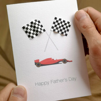 Happy Father's Day Formula One Card, 2 of 6