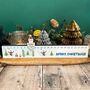 Personalised Advent Slider Merry Christmas Trees, thumbnail 4 of 5