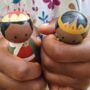 Five Iconic African Queens Wooden Peg Dolls Gift Set, thumbnail 7 of 12
