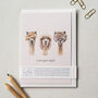 Funny 'Love Your Style' Alpacas Charity Card, thumbnail 1 of 4