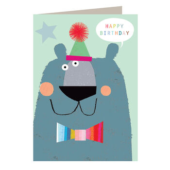 Happy Birthday Bear Card, 2 of 5
