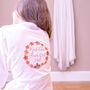 Personalised Autumn Wedding Women's Dressing Gown, thumbnail 4 of 7
