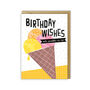 Ice Cream Birthday Card With Sprinkles On Top, thumbnail 3 of 3