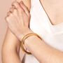 Stainless Steel Chunky Bangle, thumbnail 5 of 7