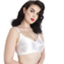 Retro Satin Non Wired Bra Bride Gift, thumbnail 1 of 12