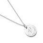 Personalised Sterling Silver Initial And Date Necklace, thumbnail 5 of 11