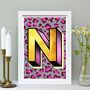 A To Z Single Letter Initial Print, thumbnail 4 of 6