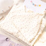 Unisex Little Star Print Babygrow And Hat Gift Set, thumbnail 7 of 11