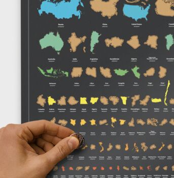 Wanderlist Scratch Off Poster, 2 of 5