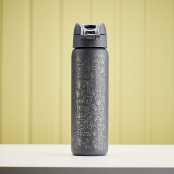 Personalised Jungle Children's School Ion8 Water Bottle, 3 of 8