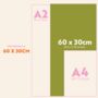 2026 Year Wall Planner | Pastel | Portrait, thumbnail 4 of 4