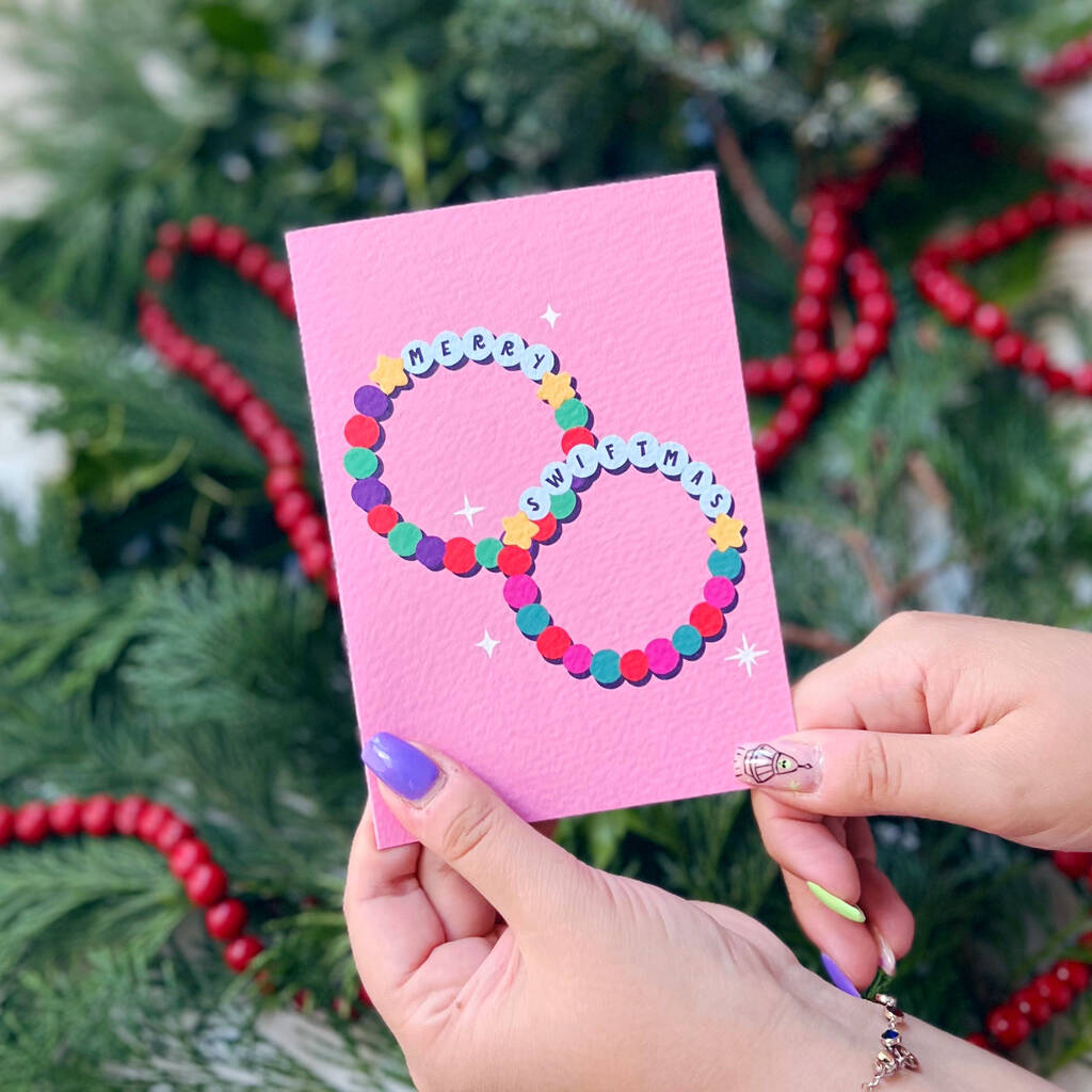 Charity Christmas Taylor Swift Card 'Merry Swiftmas'