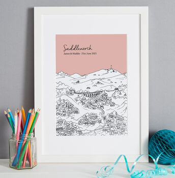 Personalised Saddleworth Print, 2 of 11