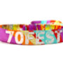 70 Fest 70th Birthday Party Festival Wristbands 70, thumbnail 1 of 5