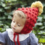 Baby And Child Rusty Red Pixie Hat, thumbnail 4 of 5