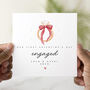 Personalised Our First Valentines Day Engaged Card, thumbnail 1 of 3