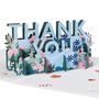 Pop Up 3D Thank You Greeting Card, thumbnail 3 of 3