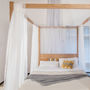 Wooden Four Poster Bed Frame Summer, thumbnail 3 of 7