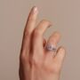 Created Brilliance Sienna Pink Lab Grown Diamond Ring, thumbnail 1 of 6
