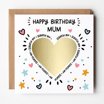 Cute Scratch Off Surprise Card, 3 of 6