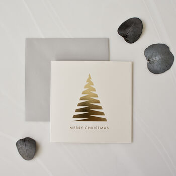 Geometric Christmas Cards Pack Of Six, 2 of 6