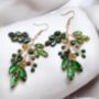 Vibrant Green Earrings, thumbnail 1 of 4
