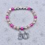 Personalised Birthday Charm Bracelet Gift, thumbnail 12 of 12
