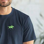Mens Horse Racing Motif Tshirt, Father's Day, thumbnail 1 of 4