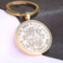 1936 90th Birthday Half Crown Coin Keyring Gift, thumbnail 2 of 5
