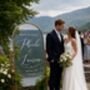 Personalised Wedding Sign Vinyl Decal For Mirrors, thumbnail 5 of 7