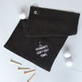Personalised Lucky Golf Towel, thumbnail 1 of 3