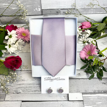 Lavender Frost Wedding Set, 4 of 9