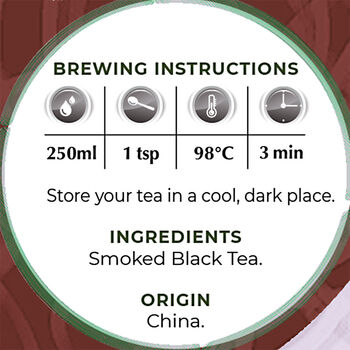 Lapsang Souchong Black Tea 125g Tin, 4 of 4