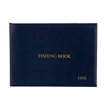 Personalised Luxury Leather Fishing Book, 2 of 6