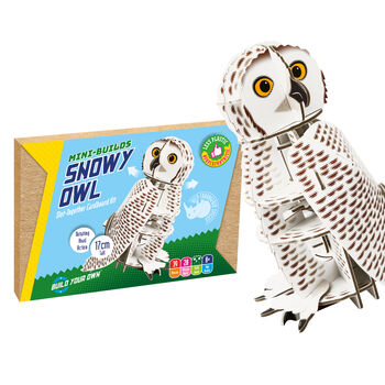 Build Your Own Personalised Snowy Owl, 6 of 10