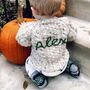 Personalised Cable Knit Embroidered Children's Cardigan, thumbnail 1 of 12