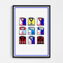 Football Shirt Poster, thumbnail 8 of 12