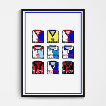 Football Shirt Poster, 8 of 12