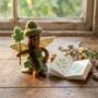 Handmade Felt Sage The Forest Fairy Hanging Decoration, thumbnail 2 of 4