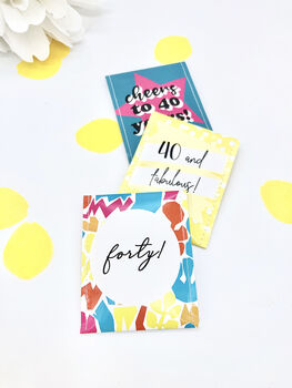 40th Birthday Tea Gift Set | Milestone Birthday, 11 of 12