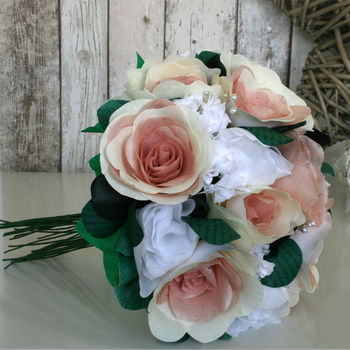 Pink Cloud Paper Wedding Bouquet, 4 of 5