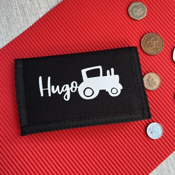 Personalised Stocking Filler Boy's Wallet, 2 of 6