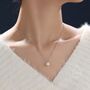 Irregular Shaped Natural Pearl Necklace, thumbnail 6 of 9