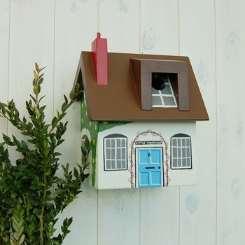 Personalised Cottage Bird Box, 6 of 8