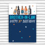 Brother In Law Special Age Birthday Card Age 30, thumbnail 1 of 2